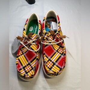 Hey Dude Wally Caddyshack Colorful Shoes Men’s sizes 8,9,10 New with tags